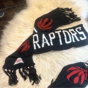 Toronto Raptors Coors Light scarf bar decor NWOT